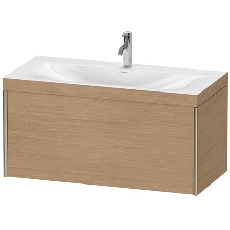 Xviu C-Bonded Wall-Mounted Vanity European Oak